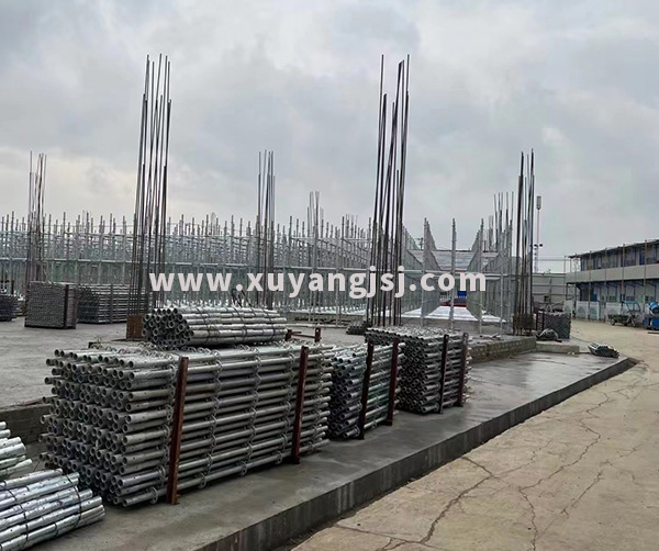 盤扣腳手架--在建工程案例